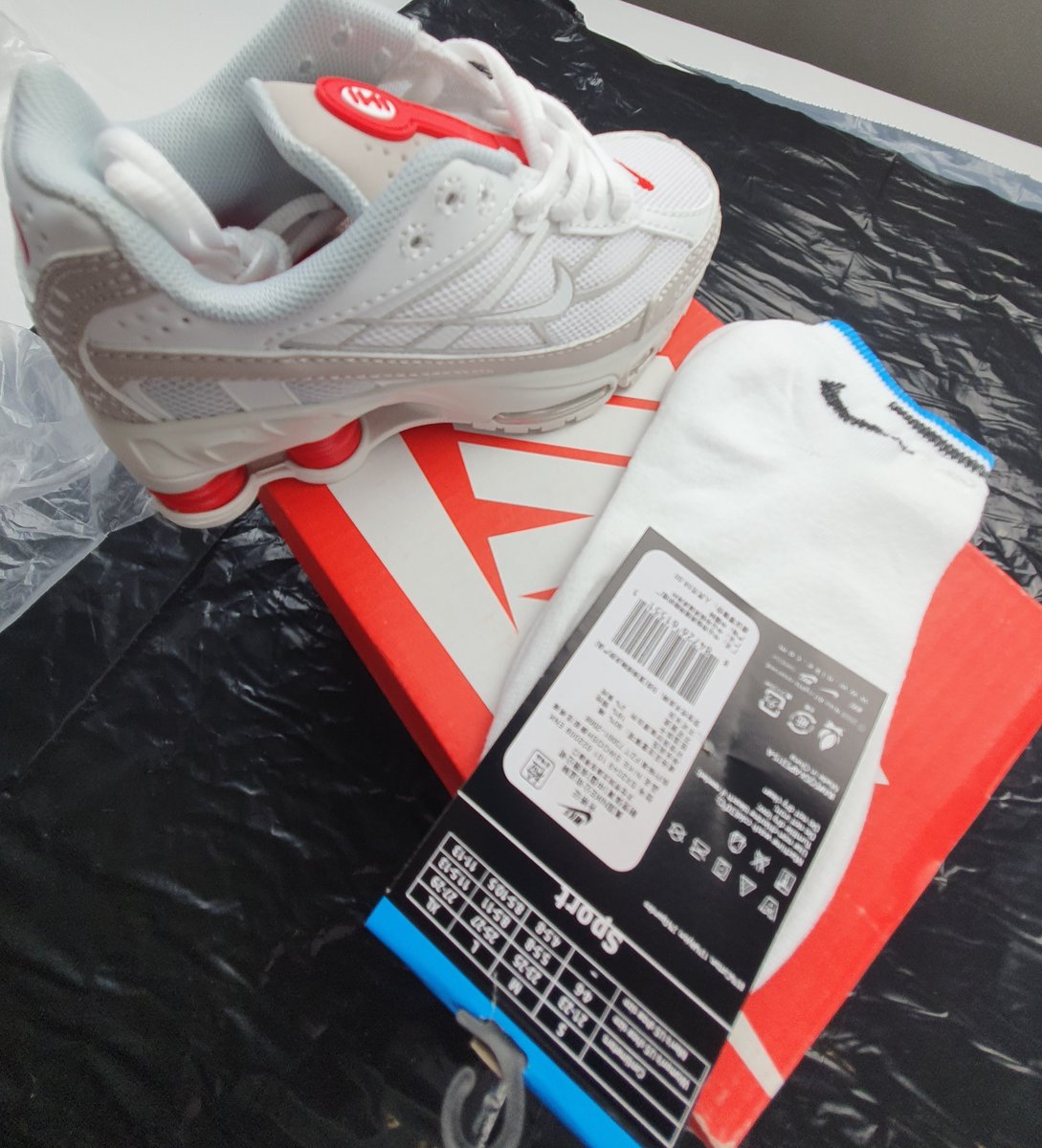 Nike Shox Ride 2 Weiß/Rot #5