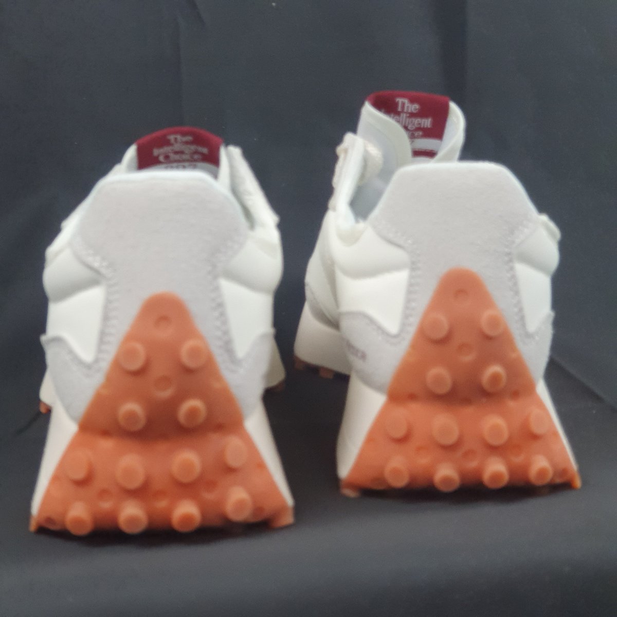 New Balance 327 Weiß/Burgund/Gum #7
