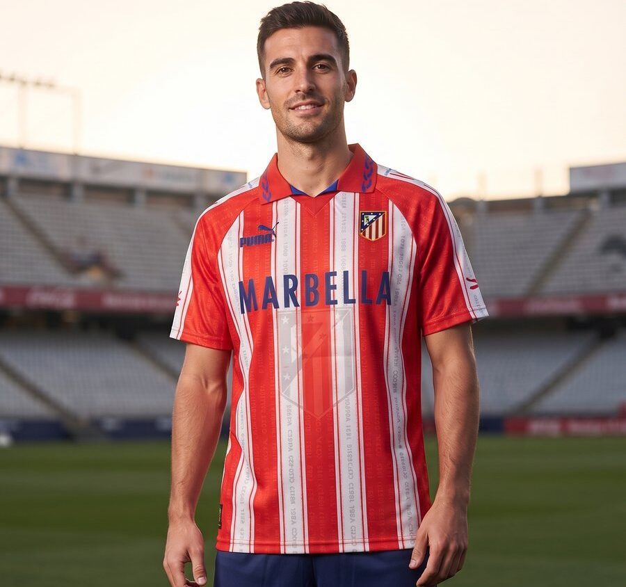 Atletico Madrid Puma Retro Trikot 1994/95 'Marbella' #5