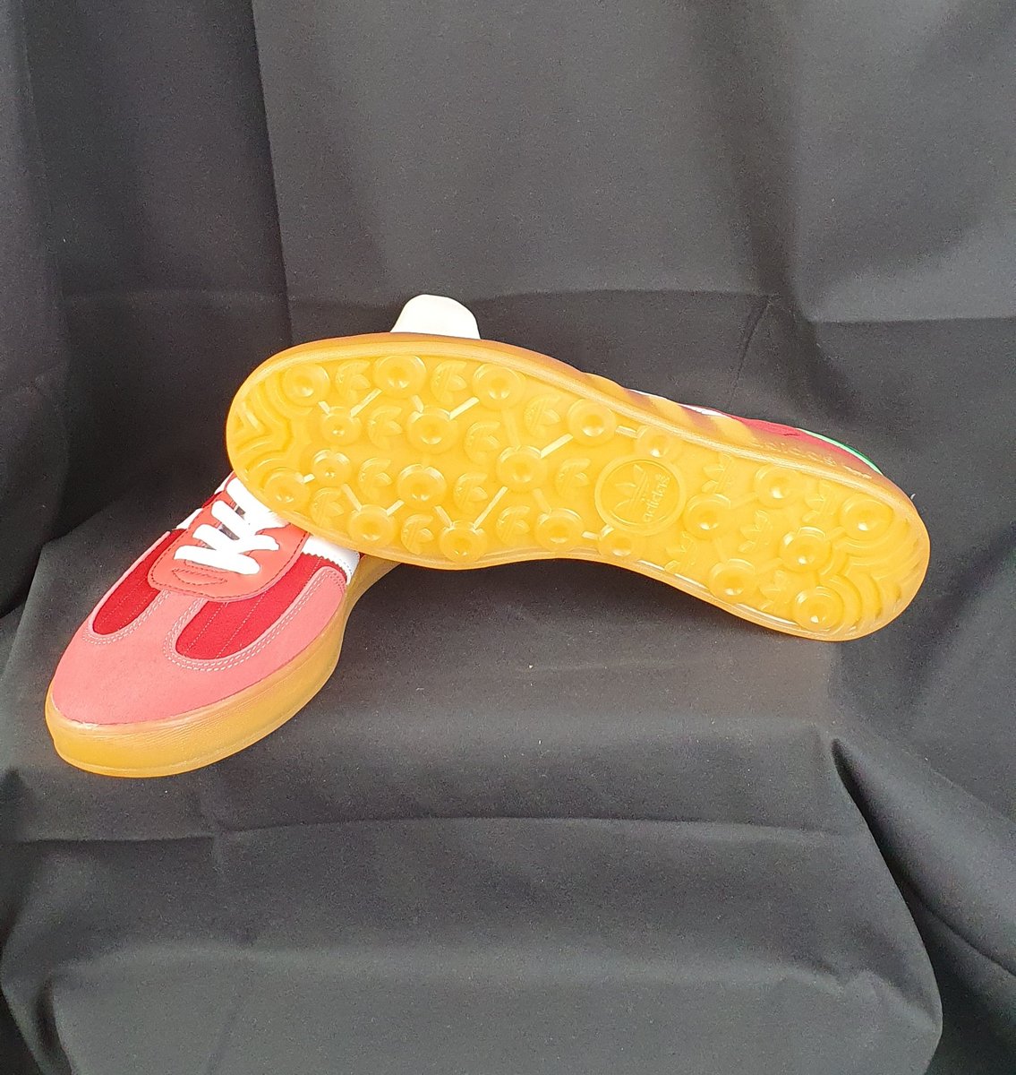 Adidas Gazelle Bold rot weiß #18