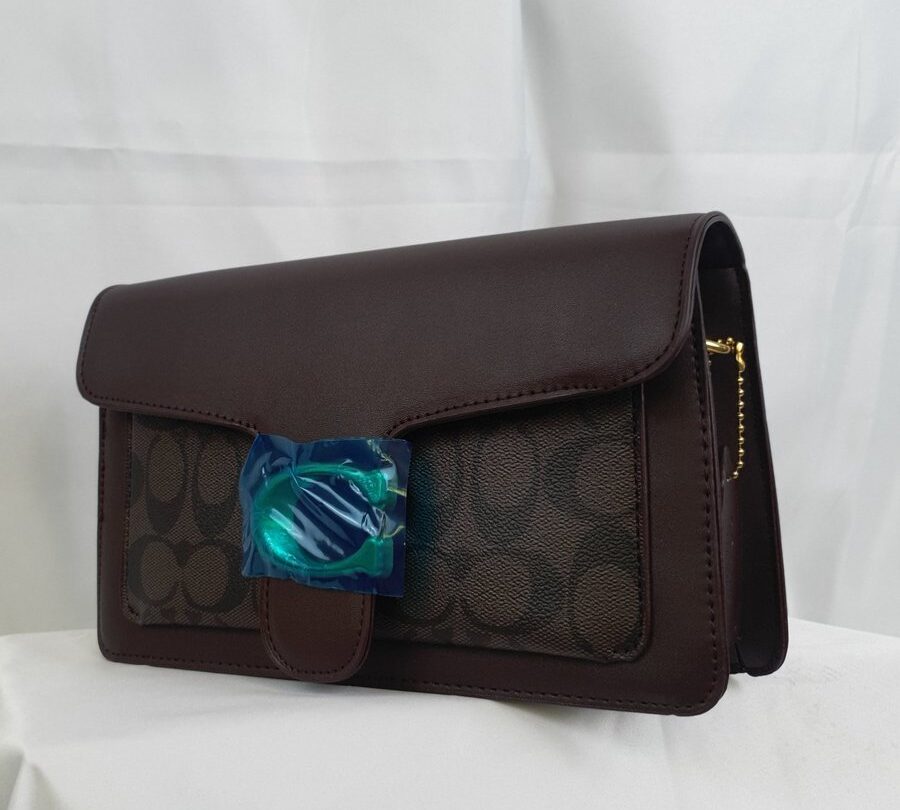 Coach Handtasche Braun Monogram #5