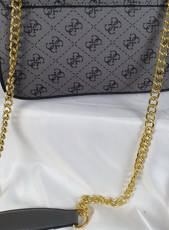Guess Handtasche grau 4G-Logo #5