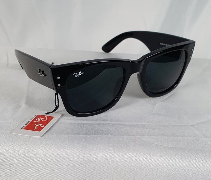 Ray-Ban Sonnenbrille Schwarz mit Etui #6