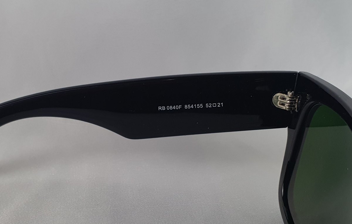 Ray-Ban Mega Wayfarer RB0840F schwarz grün #6