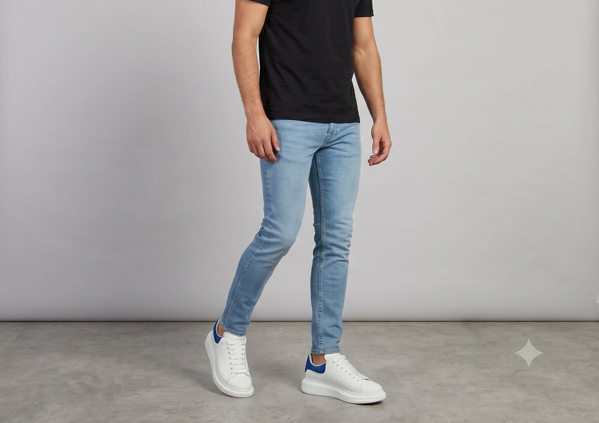 Alexander McQueen Oversized Sneaker Weiß/Blau #6
