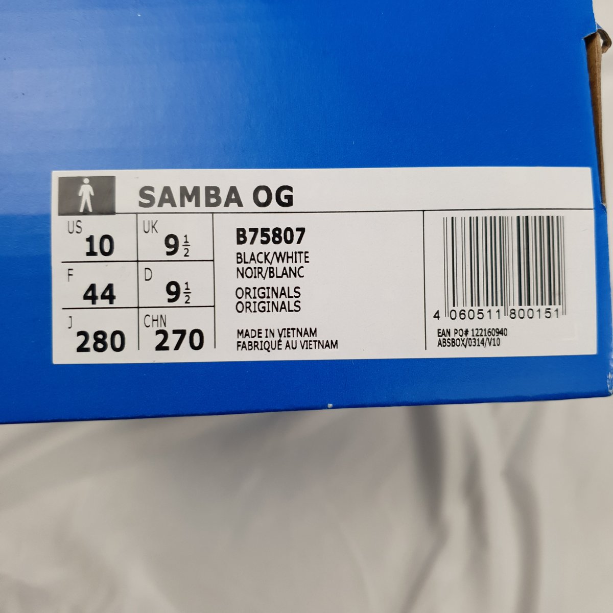 Adidas Samba OG Schwarz/Weiß Patent Leather #6