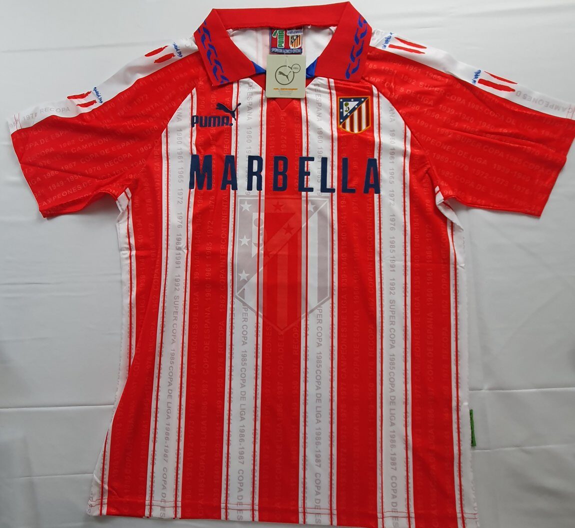 Atletico Madrid Puma Retro Trikot 1994/95 'Marbella' #6