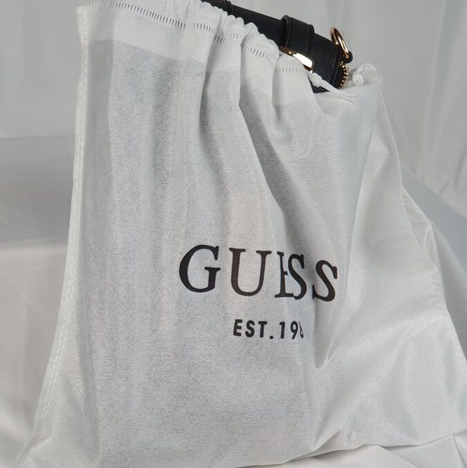 Guess Crossbody Bag Schwarz Gold-Hardware #6