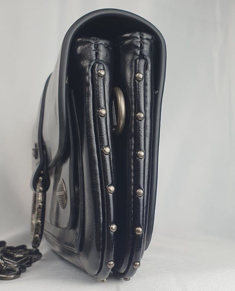 Zadig et Voltaire Clutch schwarz mit Dustbag #8