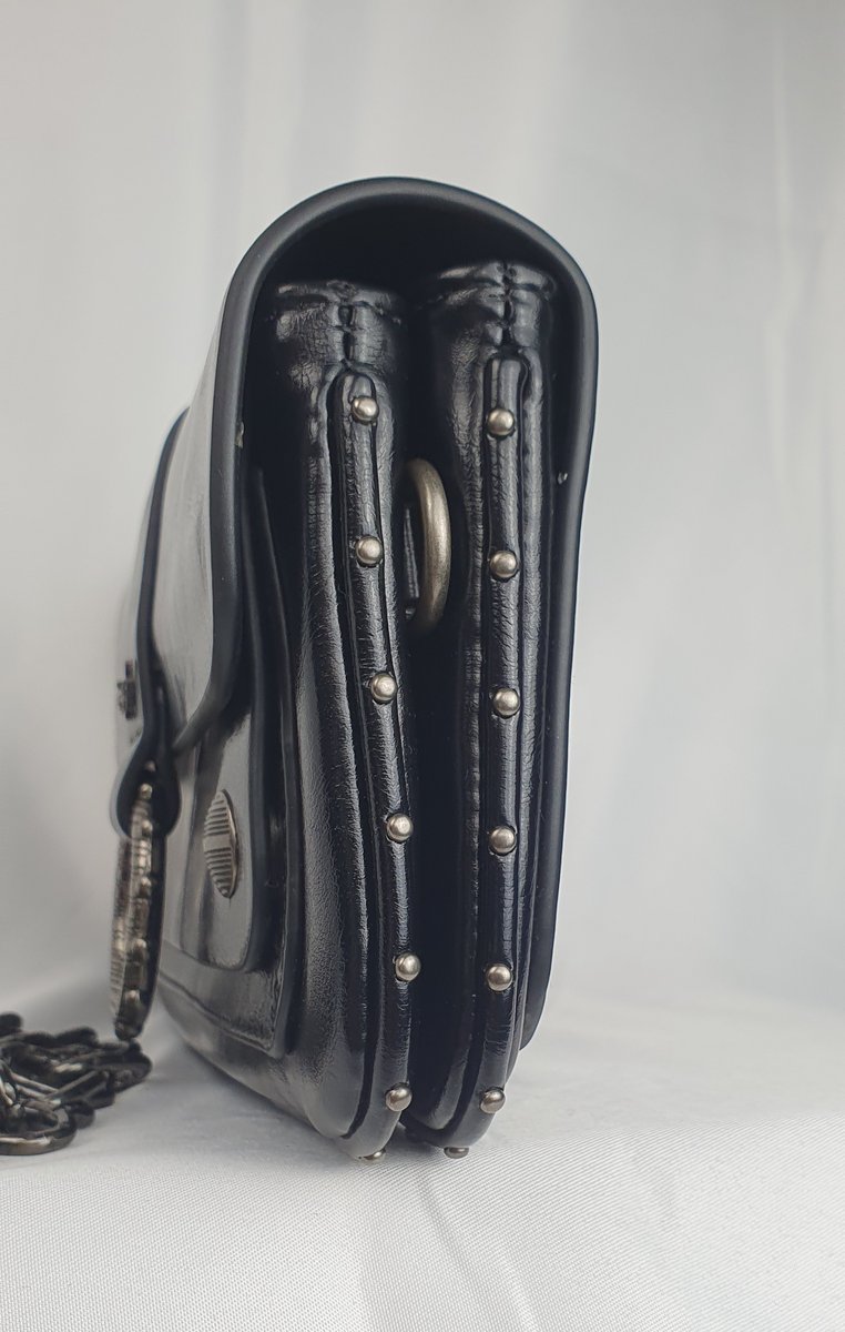 Zadig et Voltaire Clutch schwarz mit Dustbag #8