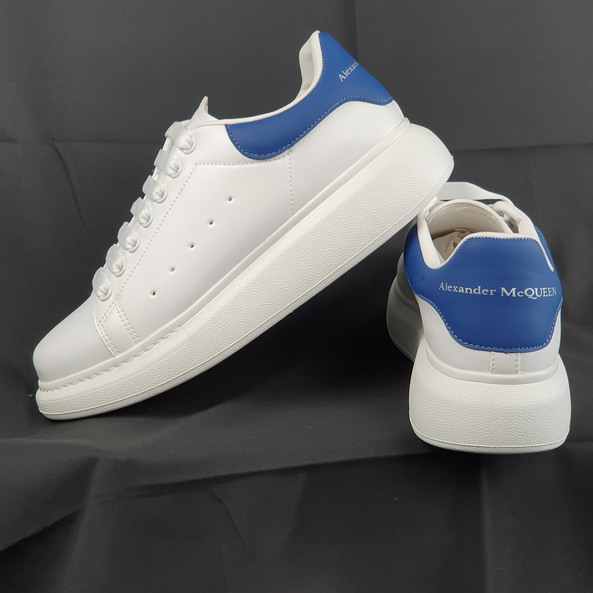 Alexander McQueen Oversized Sneaker Weiß/Blau #7