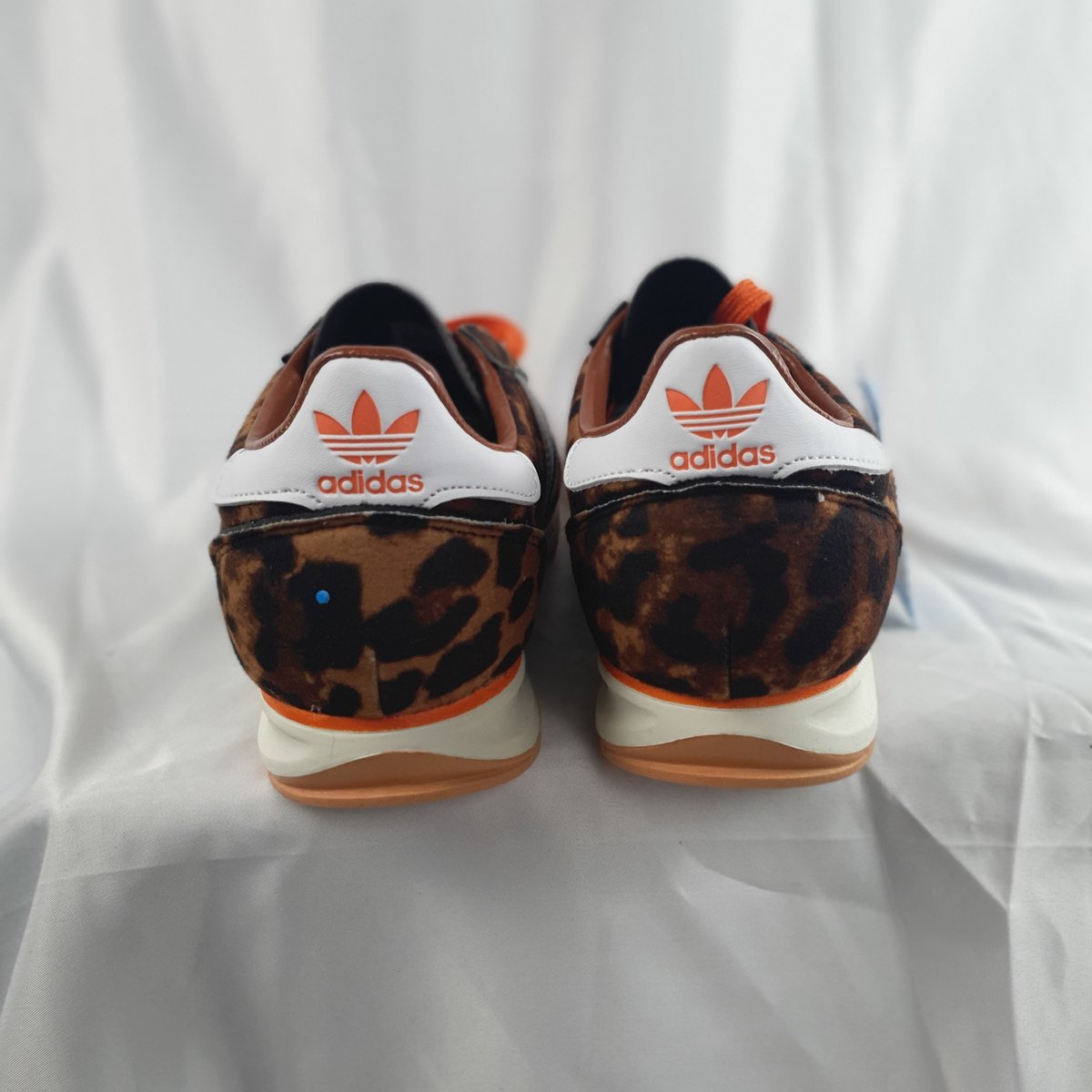 Adidas Samba Leopard Print/Orange Laces #7