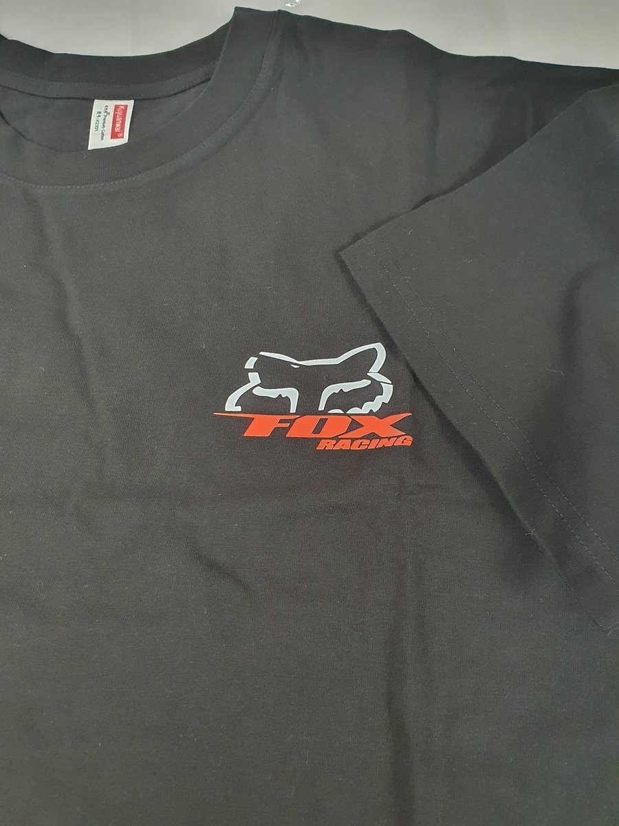 Fox Racing T-Shirt Schwarz/Orange #3