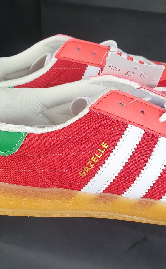 Adidas Gazelle Bold rot weiß #20
