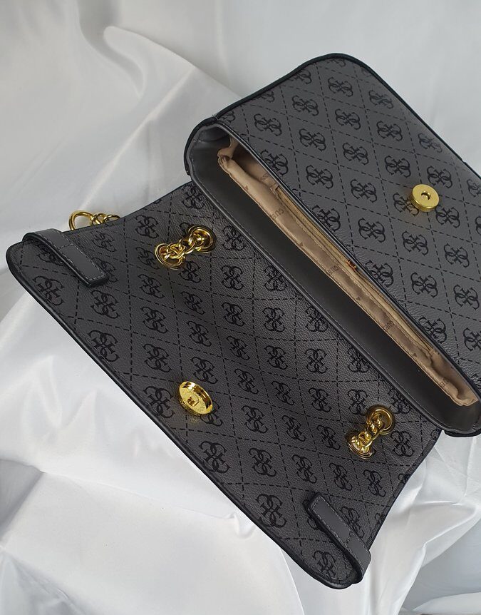 Guess Handtasche Grau 4G-Logo #7