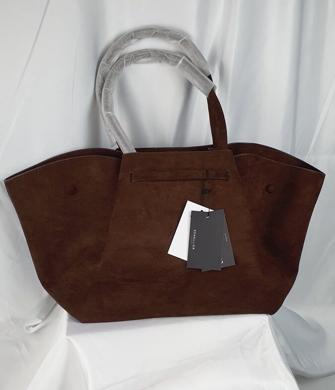 DeMellier London Tasche Braun Suede #10