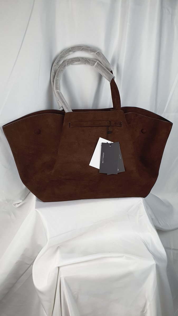 DeMellier London Tasche Braun Suede #10