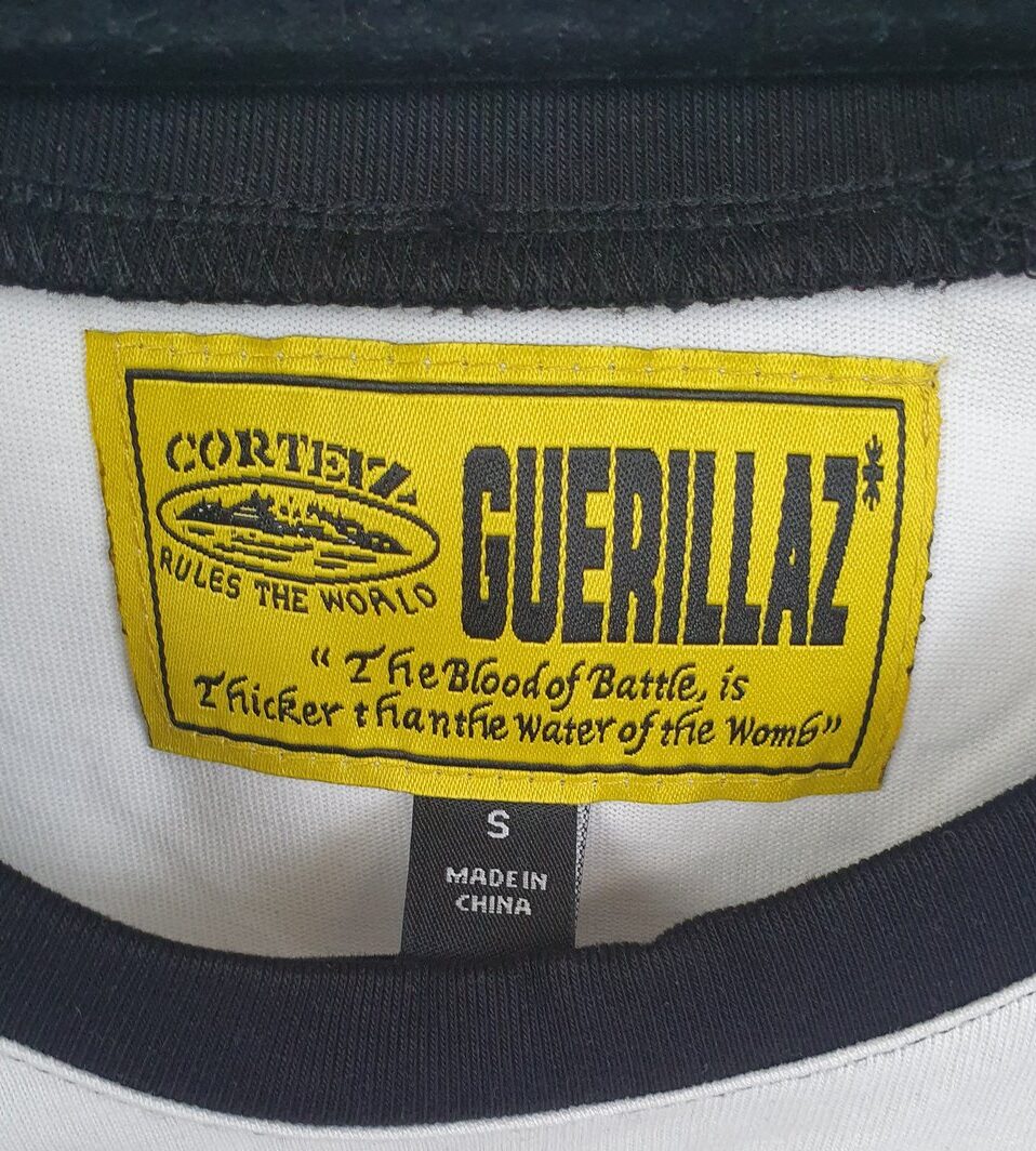 Guerilla LA Longsleeve Shirt Weiss/Schwarz #8