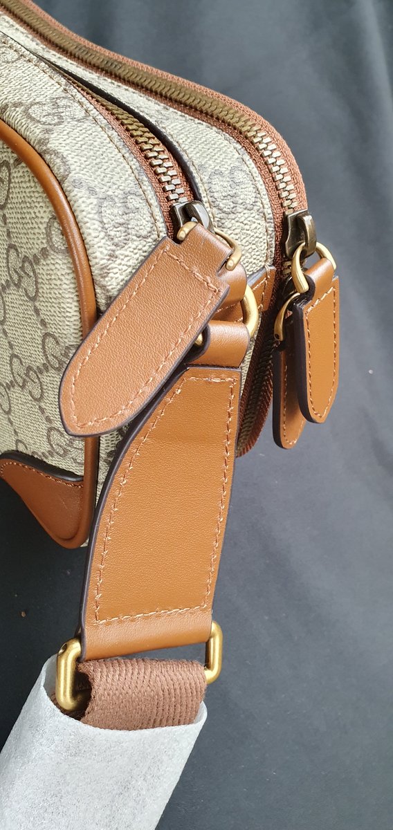 Gucci GG Supreme Messenger Bag beige braun #8