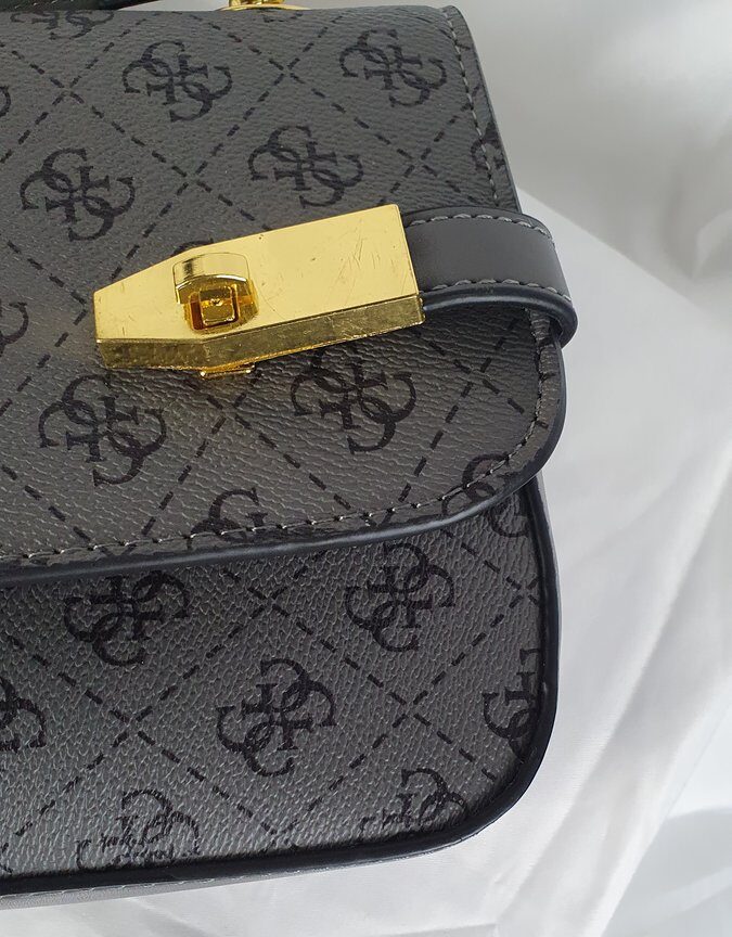 Guess Handtasche Grau 4G-Logo #8