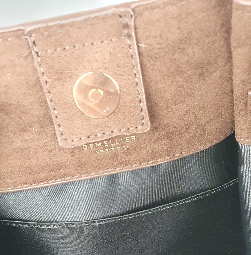 DeMellier London Tasche Braun Suede #11