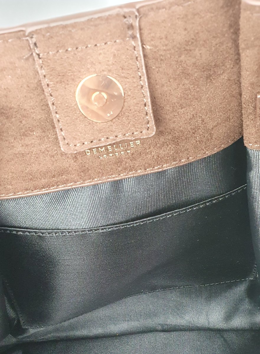 DeMellier London Tasche Braun Suede #11