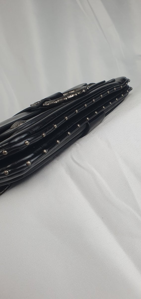 Zadig et Voltaire Clutch schwarz mit Dustbag #10