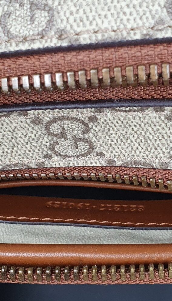 Gucci GG Supreme Messenger Bag beige braun #9