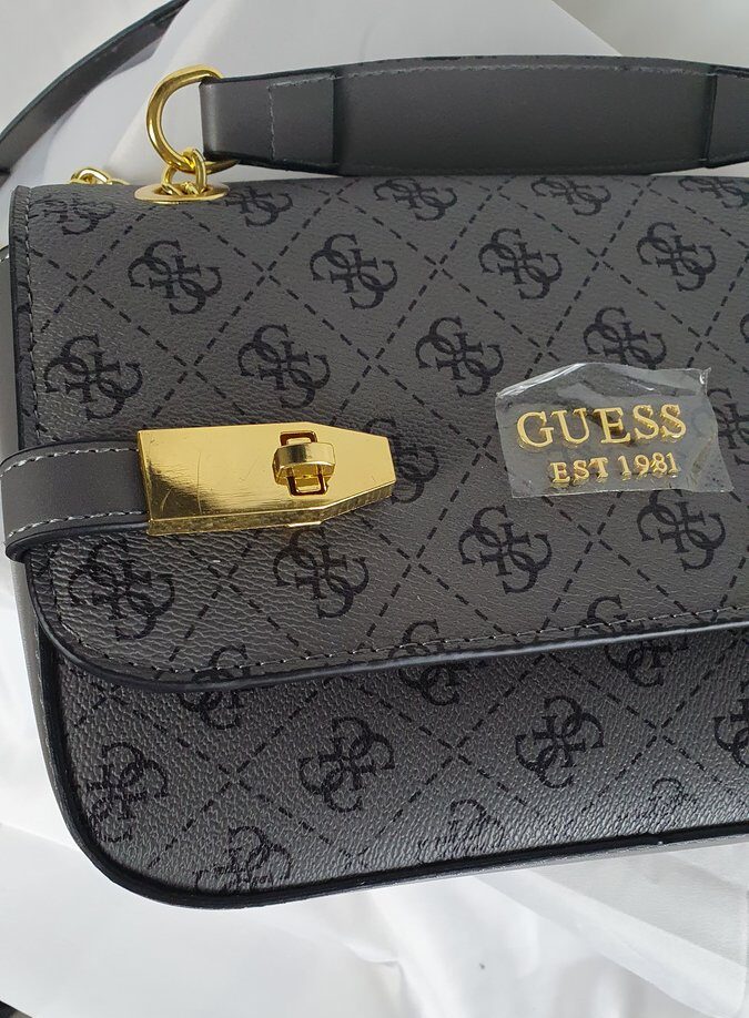 Guess Handtasche Grau 4G-Logo #9