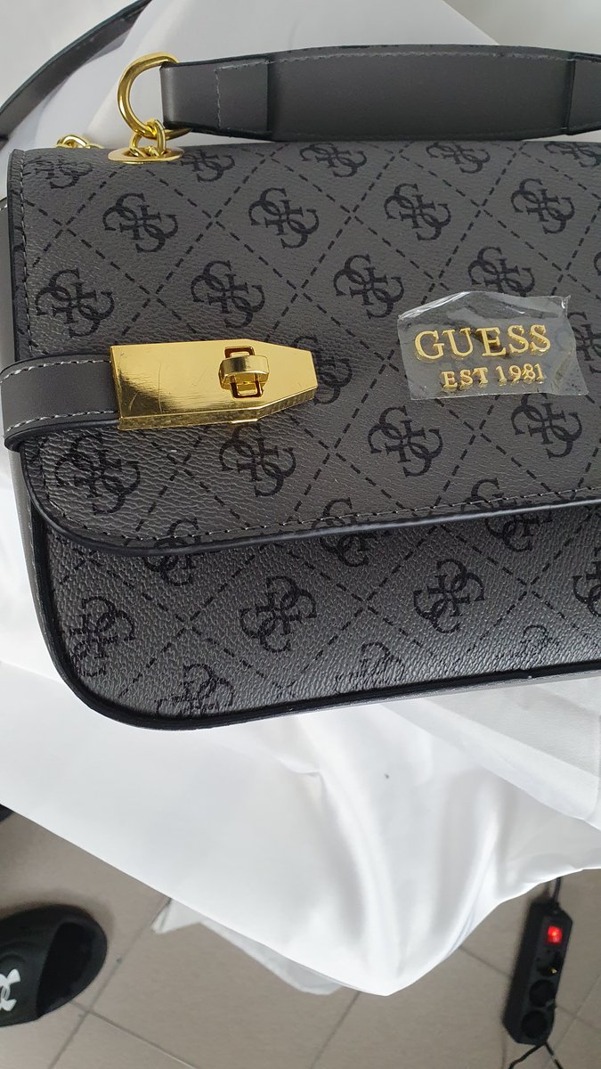 Guess Handtasche Grau 4G-Logo #9