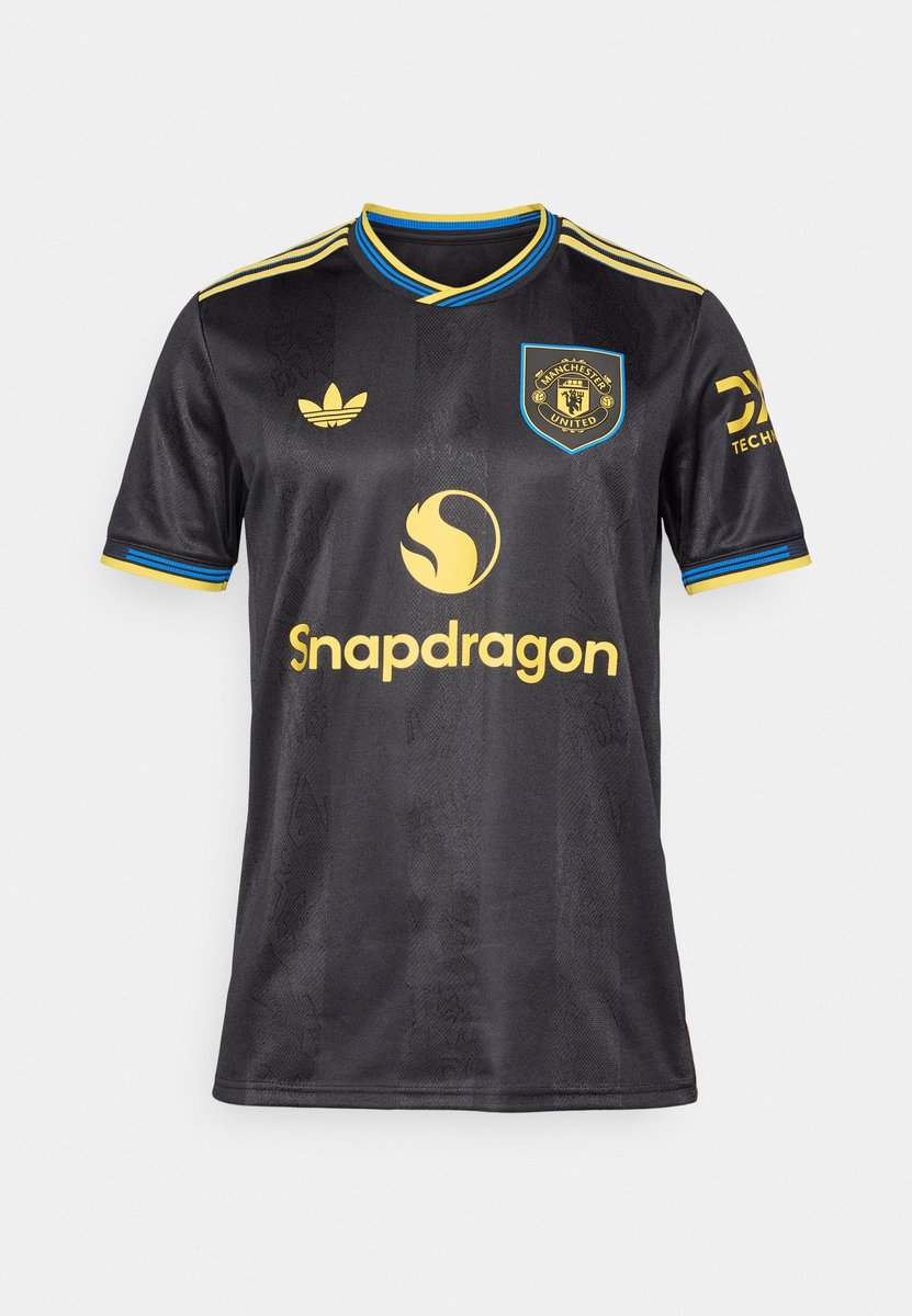 adidas Originals MANCHESTER UNITED 25/26 THIRD JERSEY AUTHENTIC - Football jersey - black #1