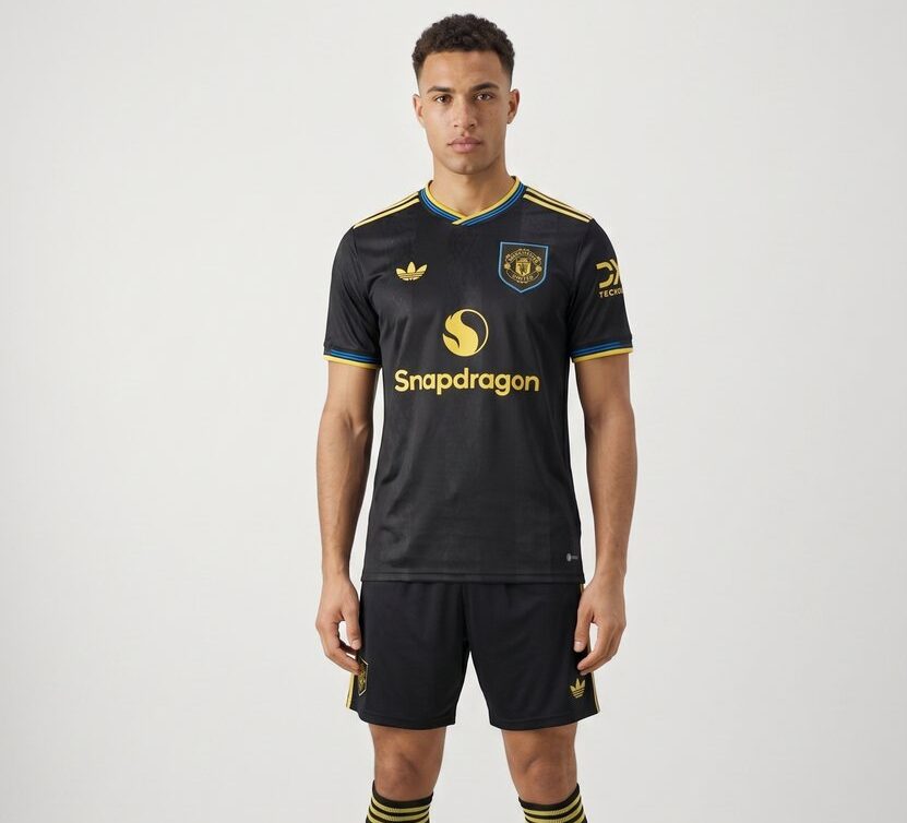 adidas Originals MANCHESTER UNITED 25/26 THIRD JERSEY AUTHENTIC - Football jersey - black #3